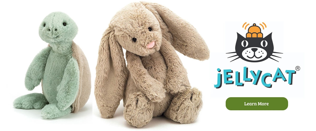 Jelly Cat stuffed animals for kids and the kid in all of us at Le's Isle Rose