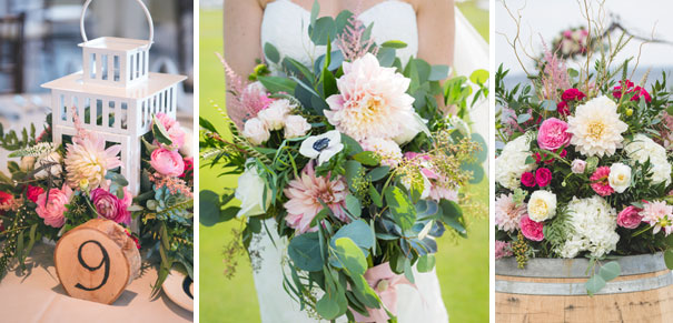 custom wedding floral